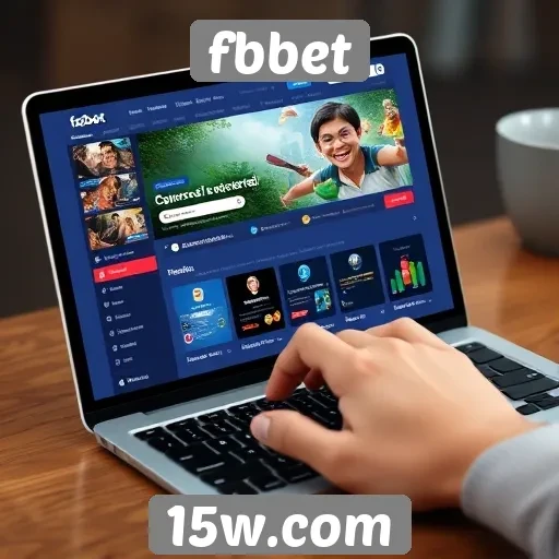 Análise da interface do site fbbet